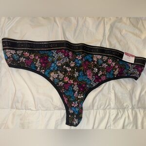 Cacique Black Floral Women's Briefs
